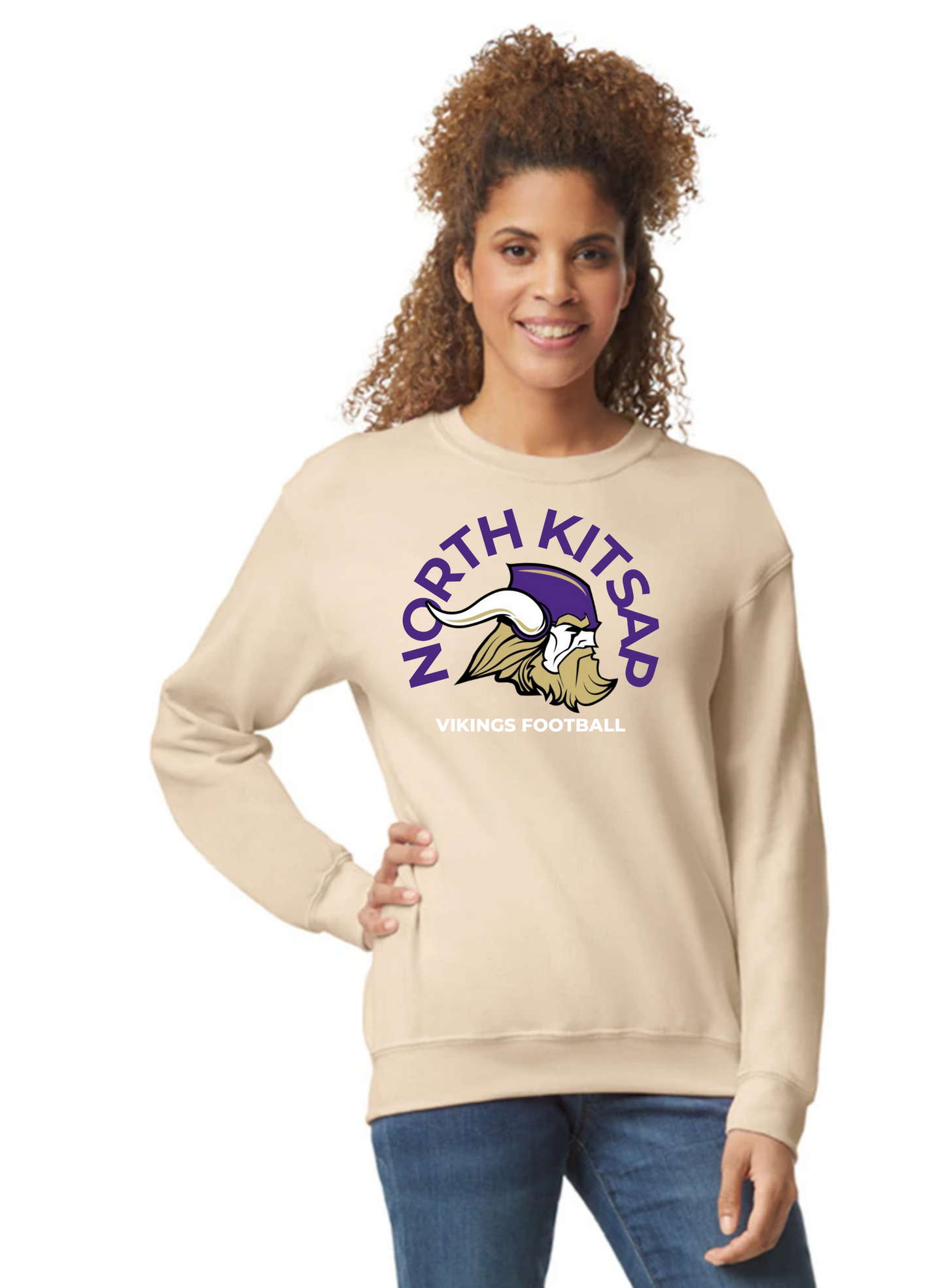 North Kitsap Football crewneck