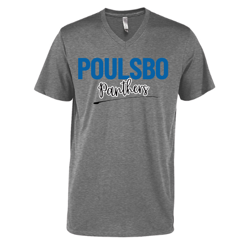 Poulsbo Panther T-shirt - Unisex V neck