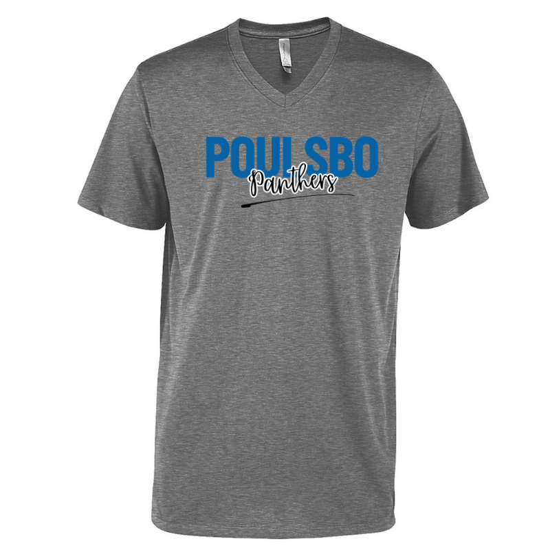 Poulsbo Panther T-shirt - Unisex V neck