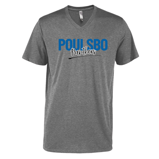 Poulsbo Panther T-shirt - Unisex V neck