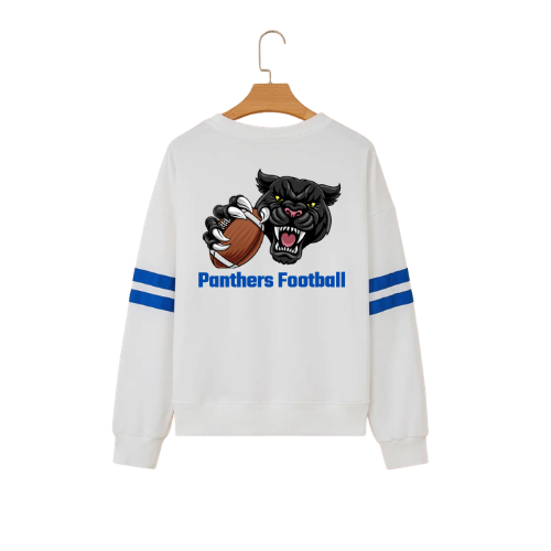 *NEW* Varsity Strip OverSized Crewneck - Panther Fan Football