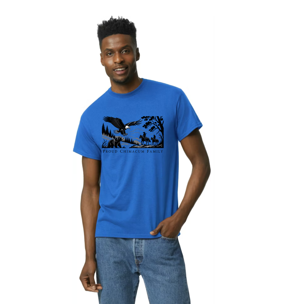 Proud Chimacum Family - Unisex Adult Tshirt