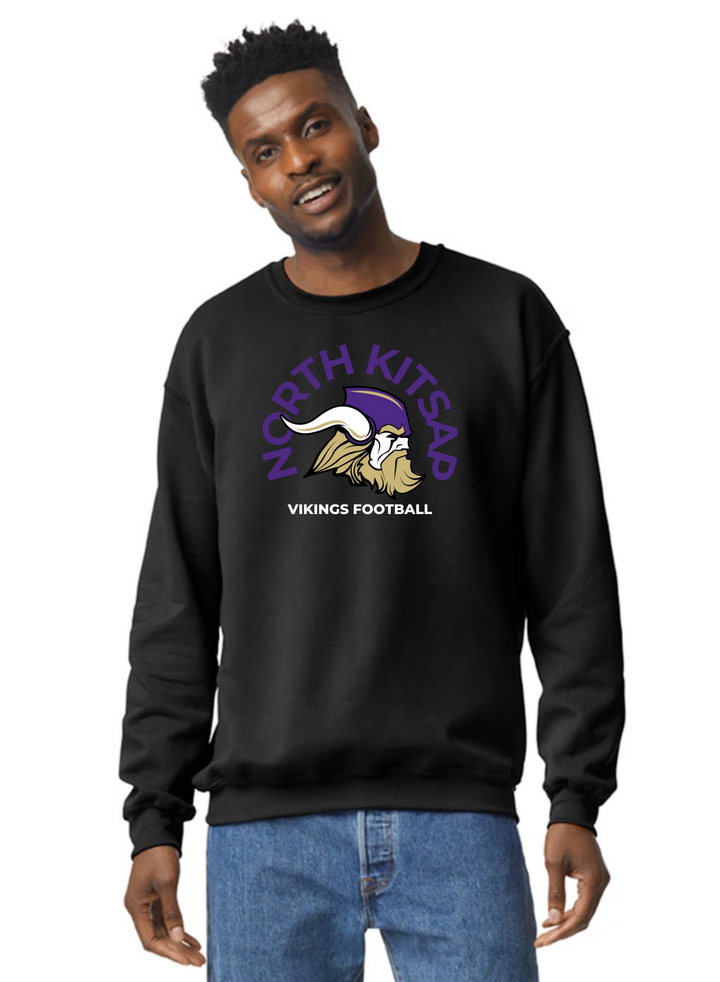 North Kitsap Football crewneck