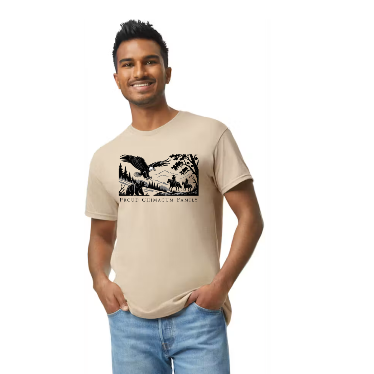 Proud Chimacum Family - Unisex Adult Tshirt