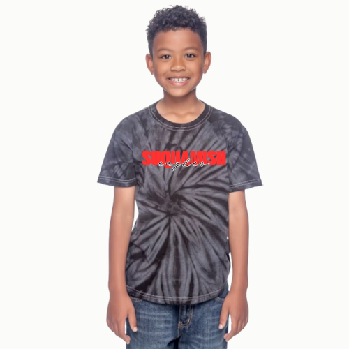 Suquamish Logo - Tie dye - Youth