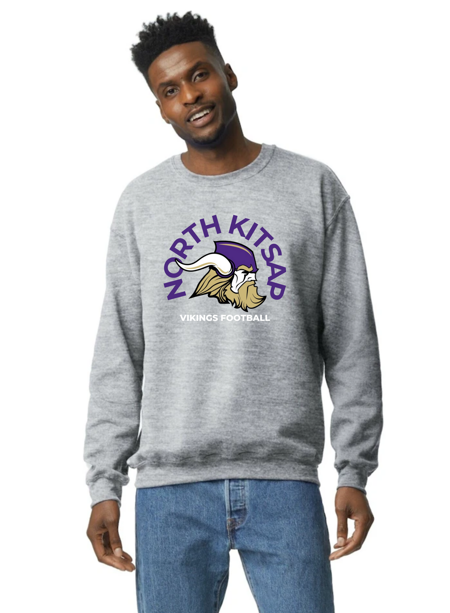 North Kitsap Football crewneck