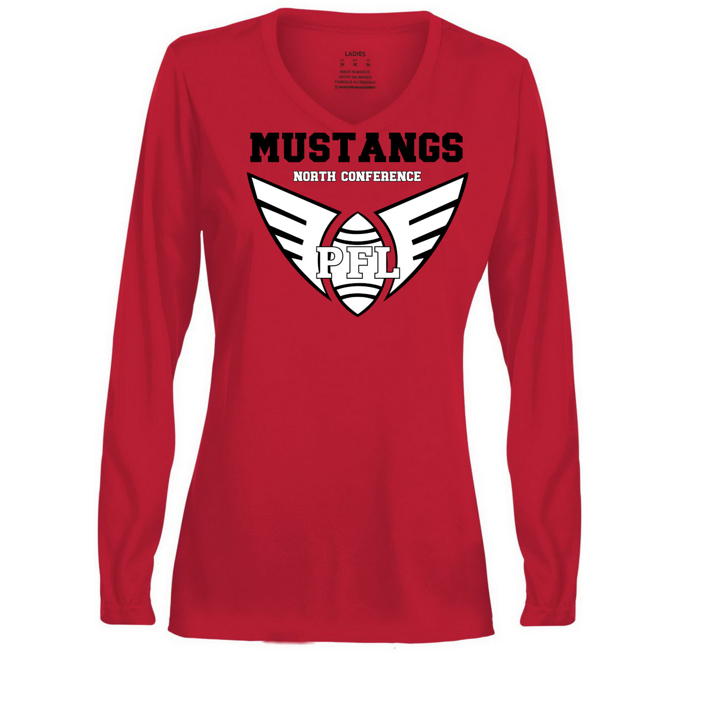 PFL Womens V Neck Team Shirt - North Conference