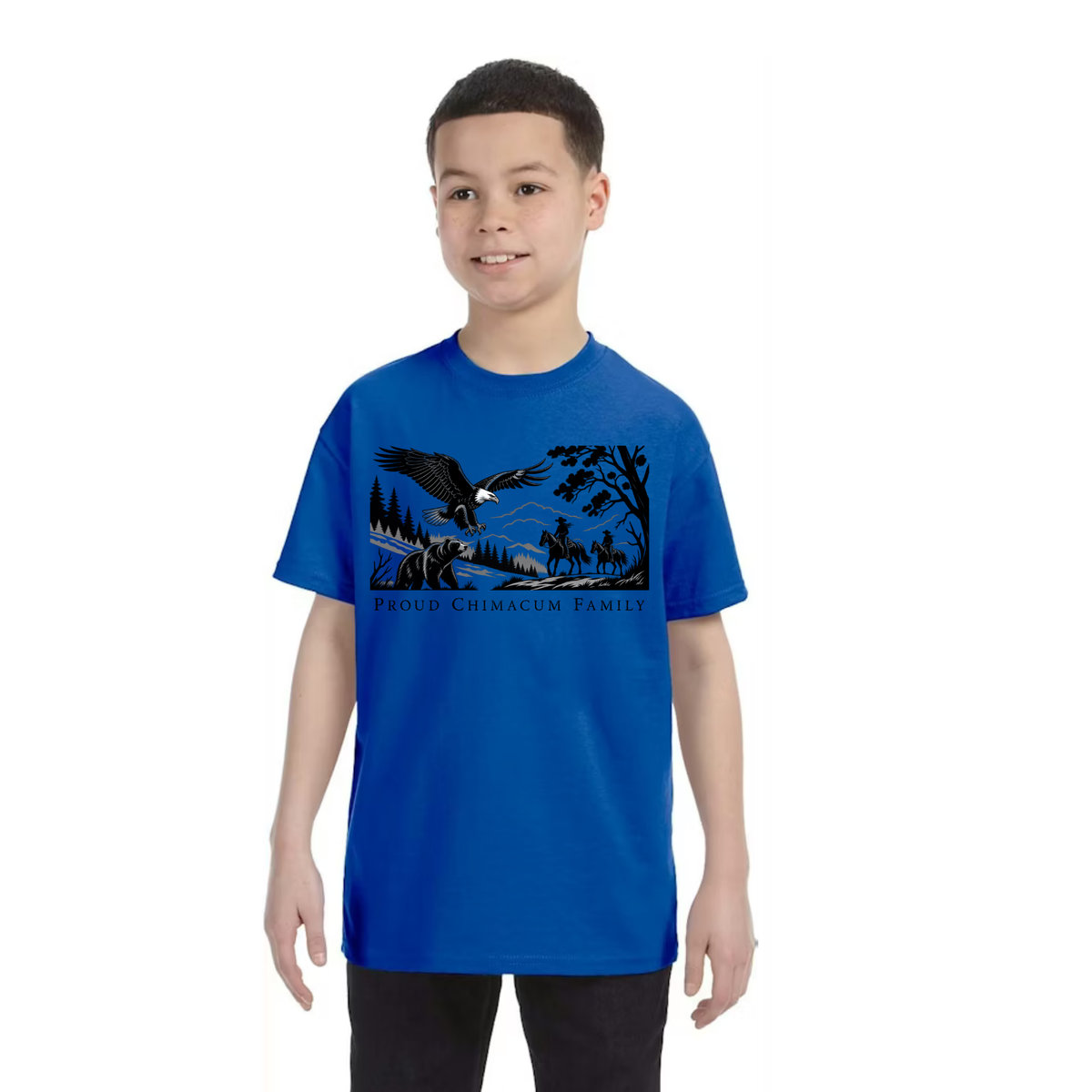 Proud Chimacum Family - Youth Tshirt