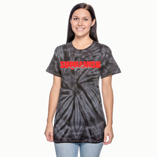 Suquamish Logo - Tie dye Tshirt - Adult unisex