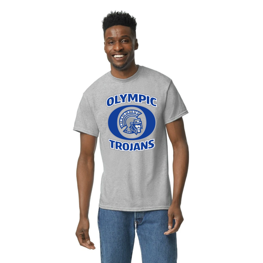 Olympic Trojans - Heavy Cotton Tshirt - Unisex