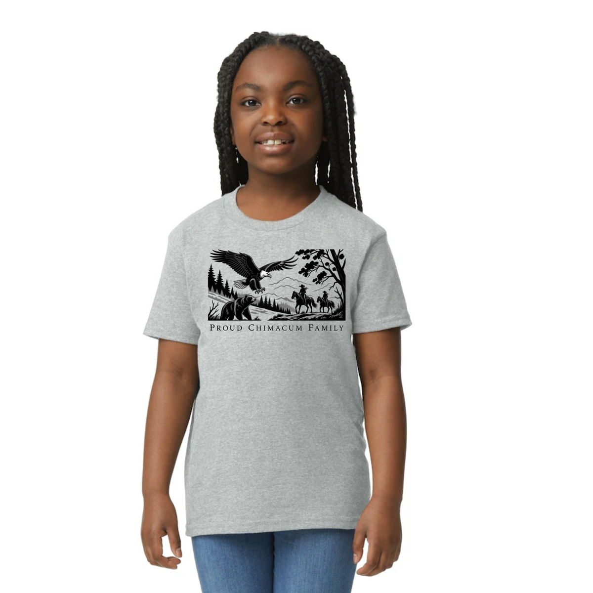 Proud Chimacum Family - Youth Tshirt