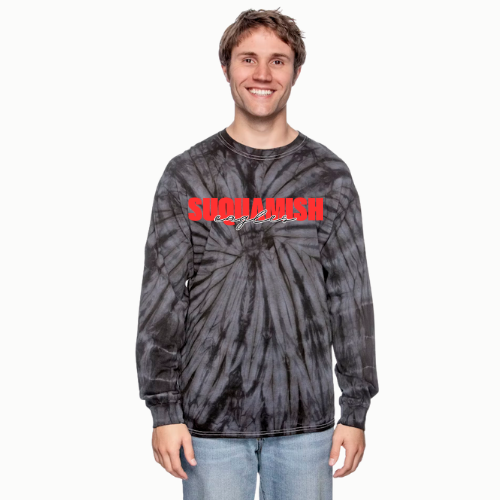 Suquamish Logo - Tie dye - Adult Long Sleeve unisex