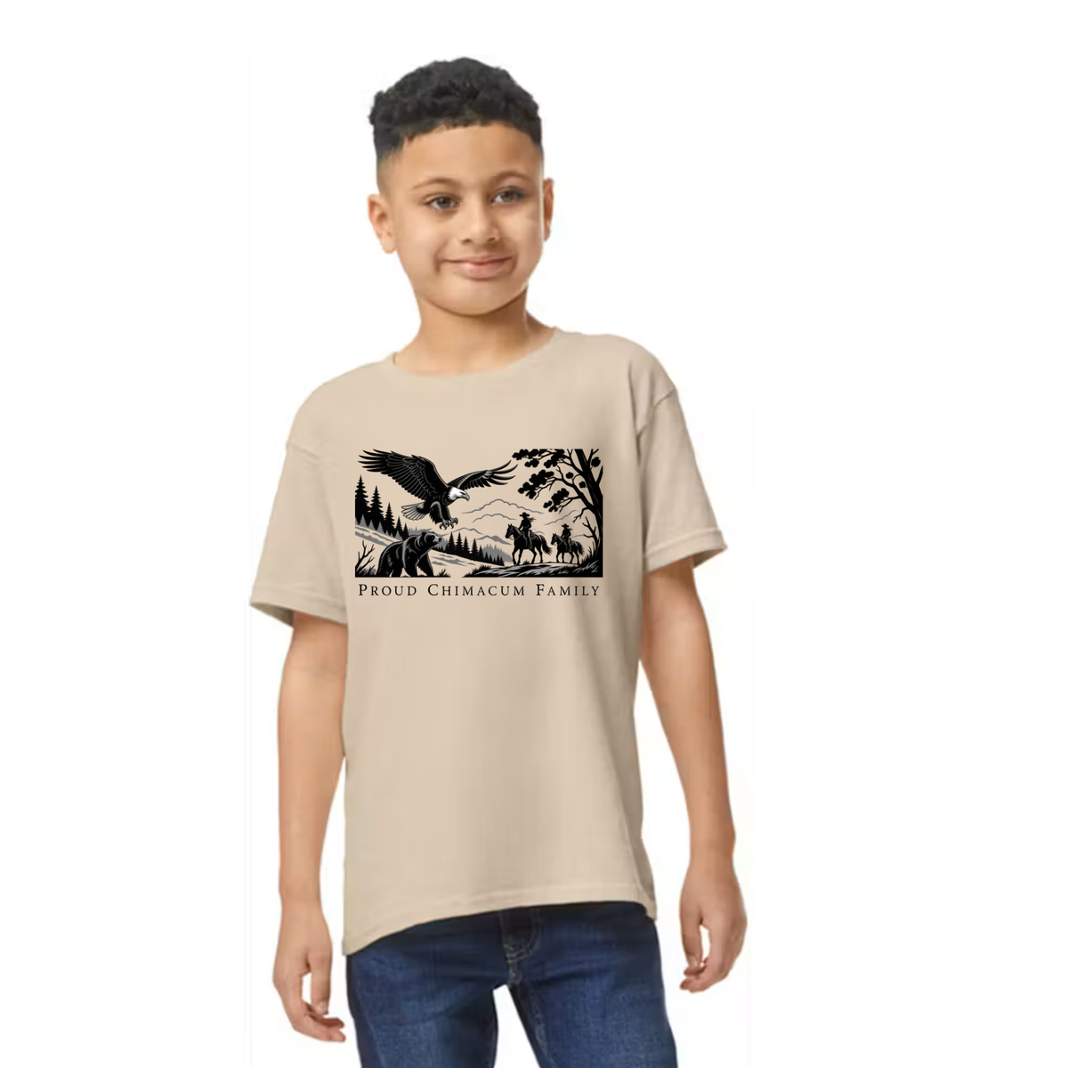 Proud Chimacum Family - Youth Tshirt