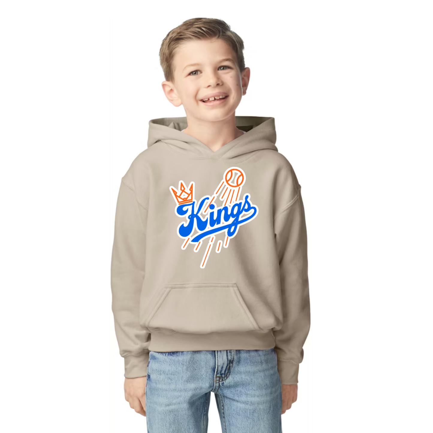 Kings Baseball Hoodie Youth