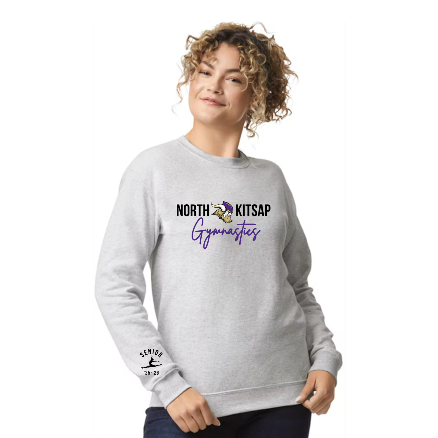 Vikings Gymnastics Crewneck