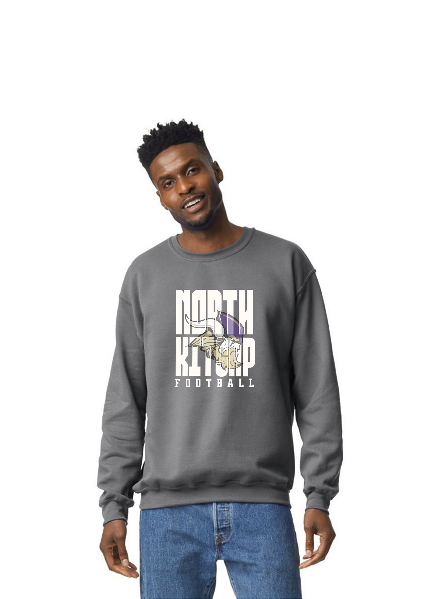 Viking Shadow Football crewneck