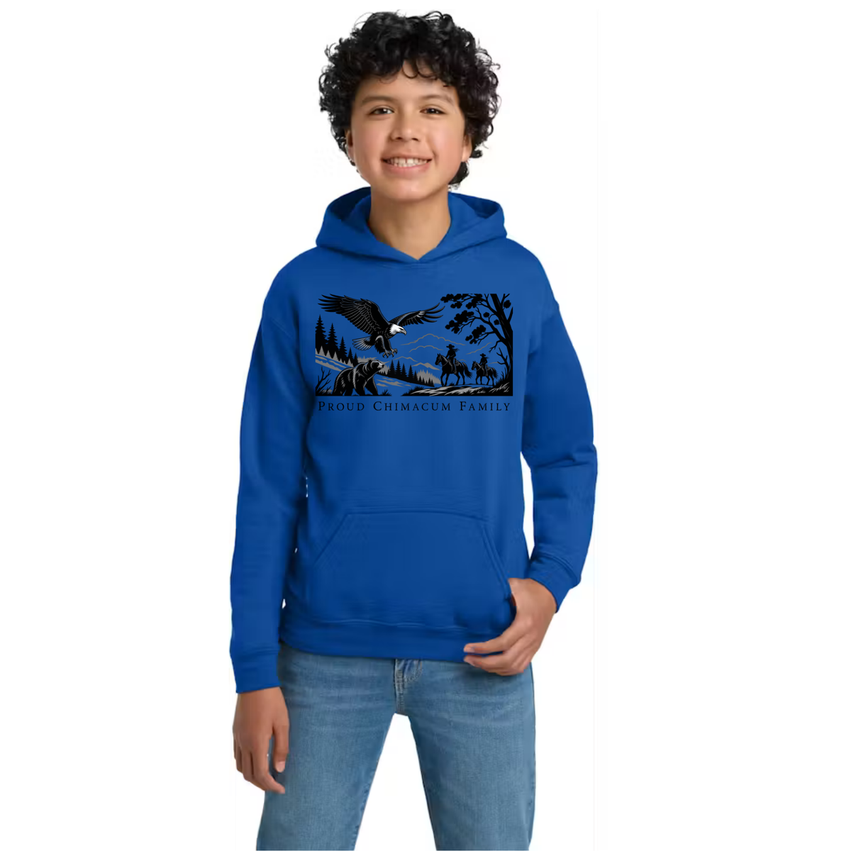 Proud Chimacum Family - Youth Hoodie