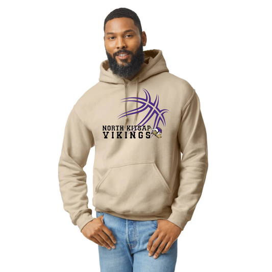 NK Basketball - Purple basketball Logo - Hoodie