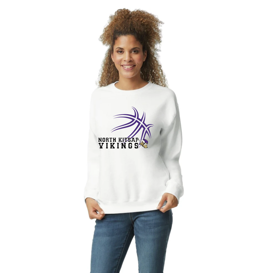 NK Basketball - Purple basketball Crewneck - unisex