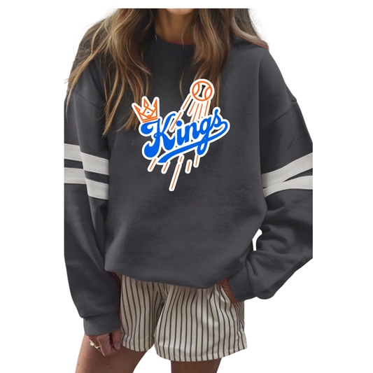*NEW* Kings Strip OverSized Crewneck