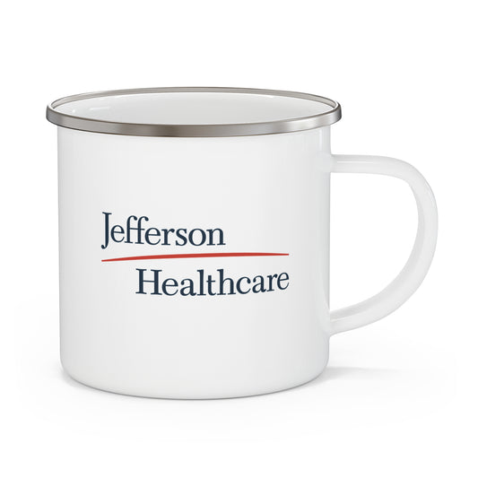 Jefferson Healthcare Enamel Camping Mug