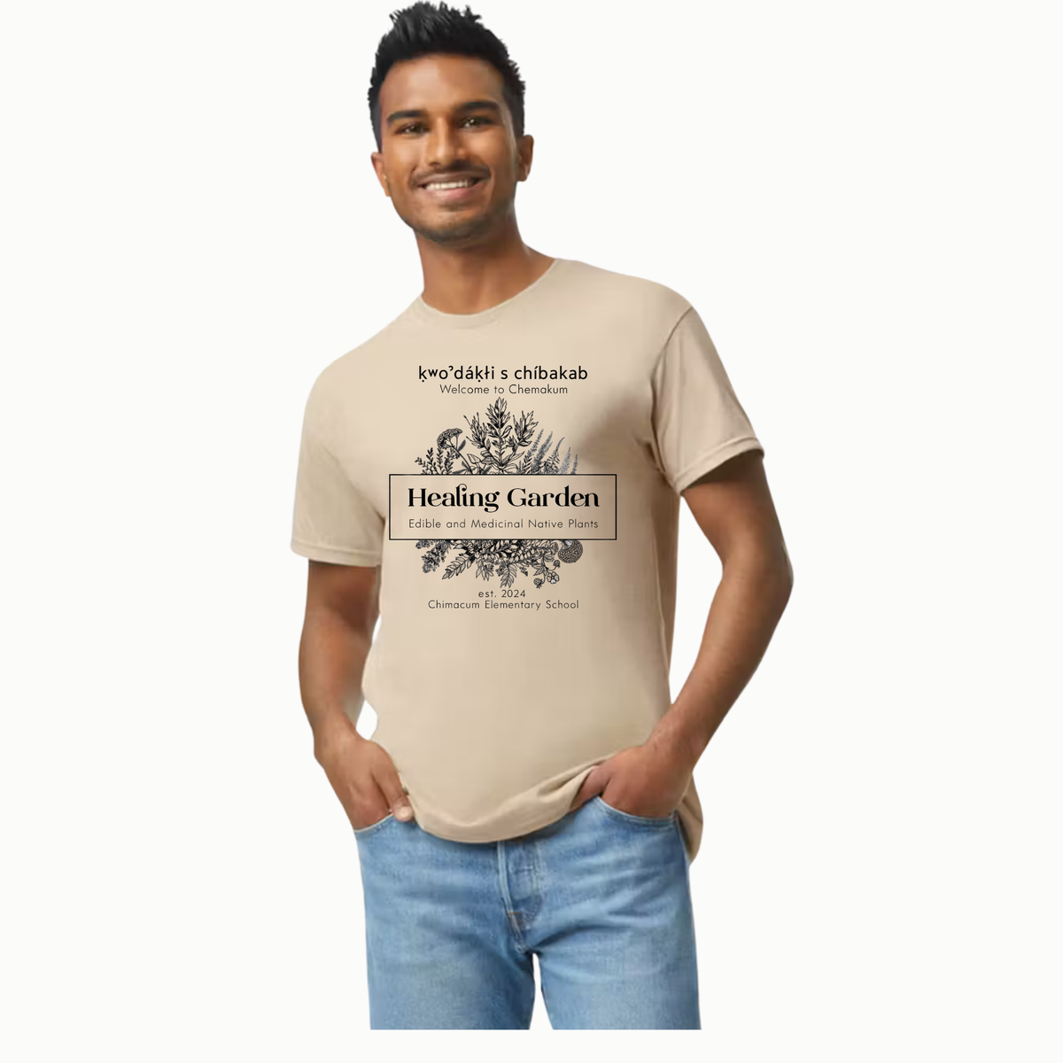 Chimacum Healing Garden - Unisex Adult Tshirt