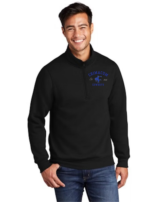 Chimcum 1908 1/4 zip pull over - Unisex
