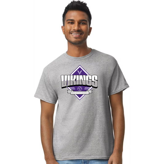 *NEW* NK Vikings Baseball Unisex Tshirt