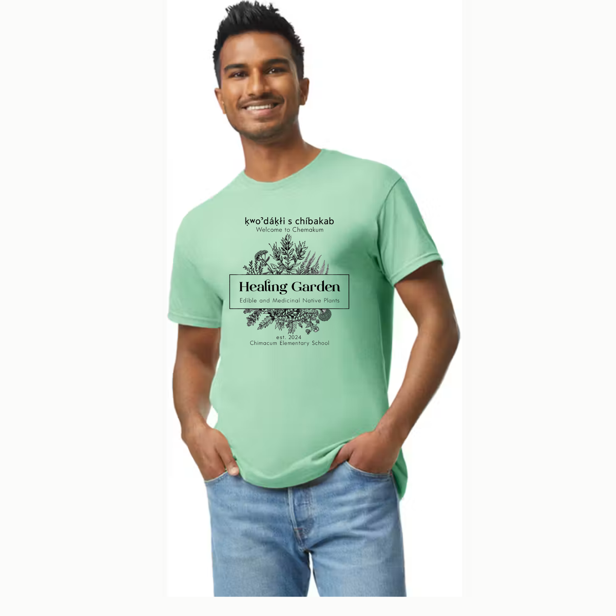 Chimacum Healing Garden - Unisex Adult Tshirt
