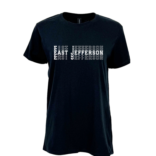 EJLL T-shirt - stack logo -Womens