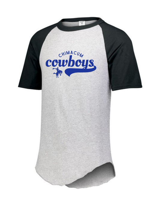 Cowboys Swish Baseball T
