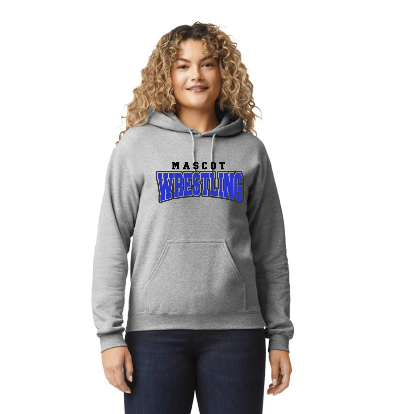 Custom Mascot Wrestling Hoodie