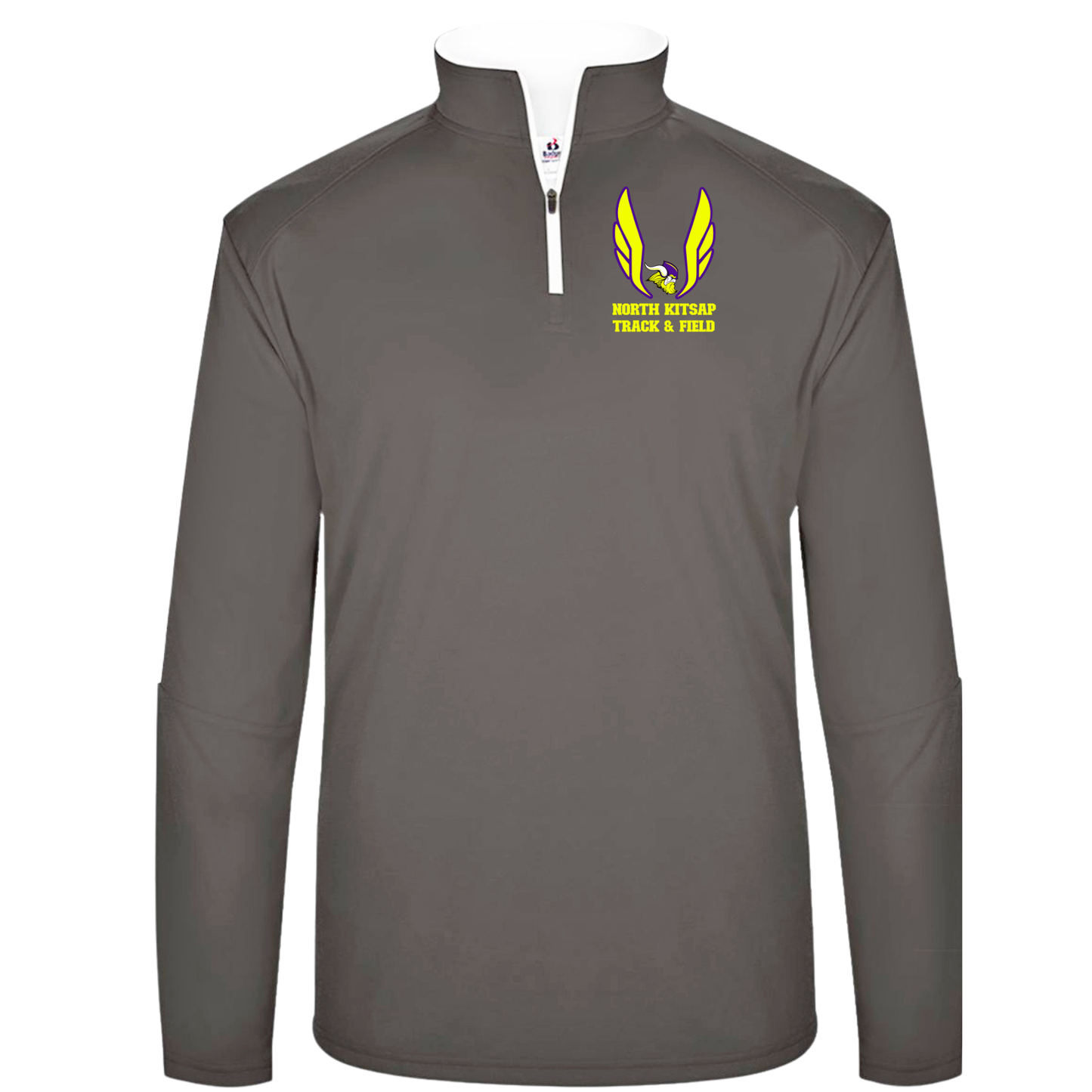 Vikings T&F Volt Logo - Light Weight Adult 1/4 Zip Jacket