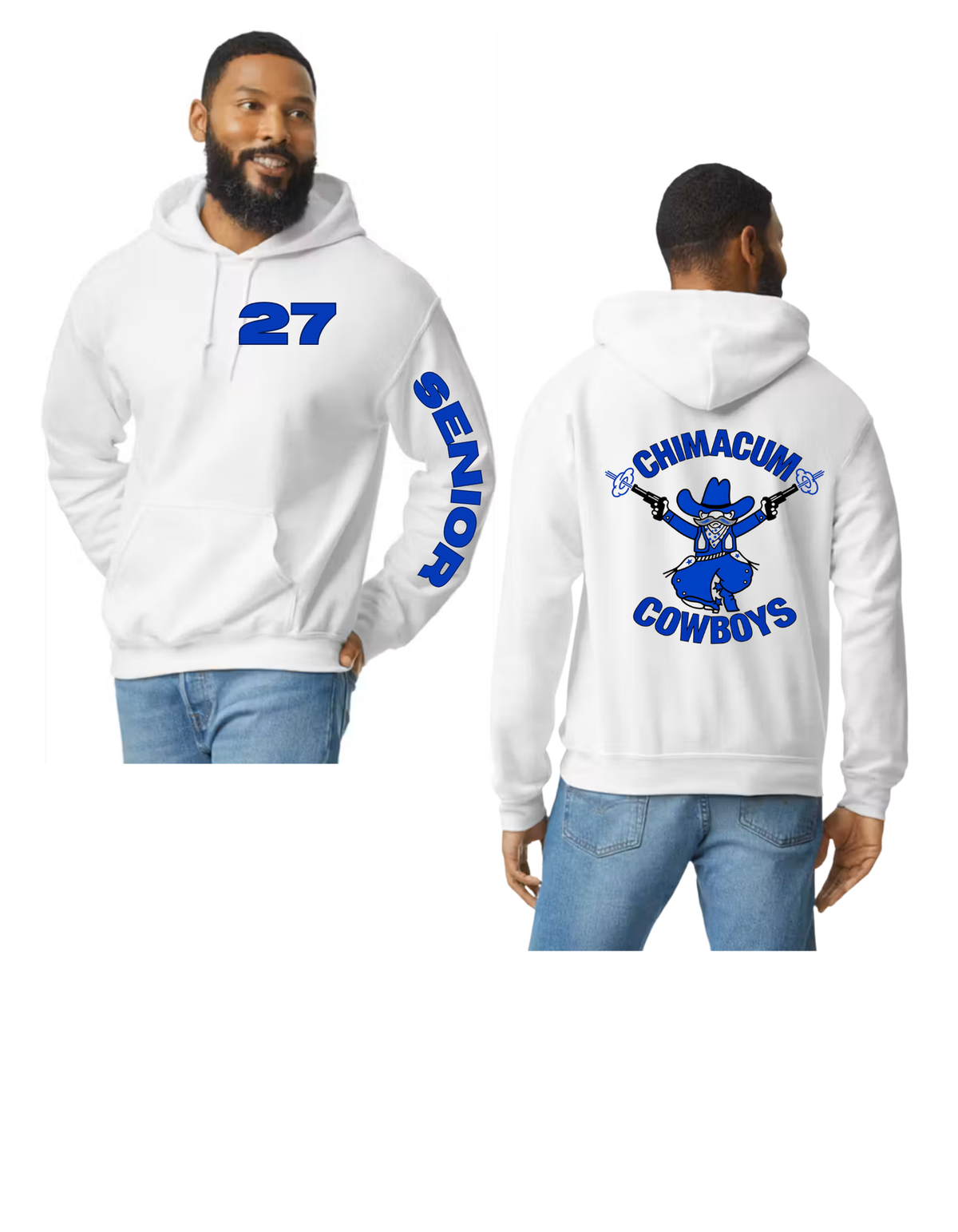 27 Senior Chimacum Cowboys Hoodie - Unisex