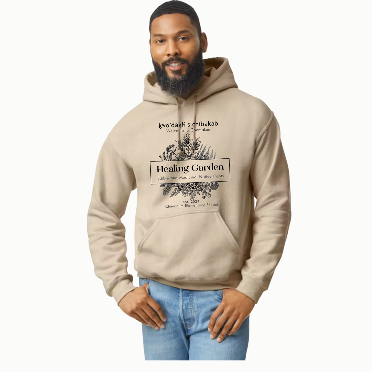 Chimacum Healing Garden  - Adult Unisex Hoodie