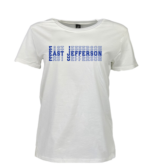 EJLL T-shirt - stack logo -Womens