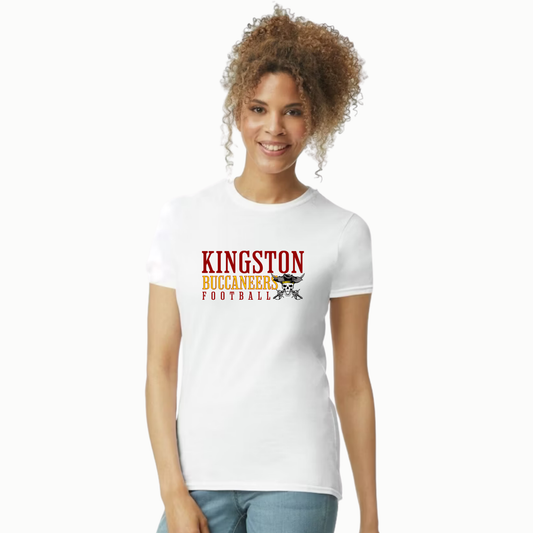 Kingston Bucs Football Softstyle Womens tshirt