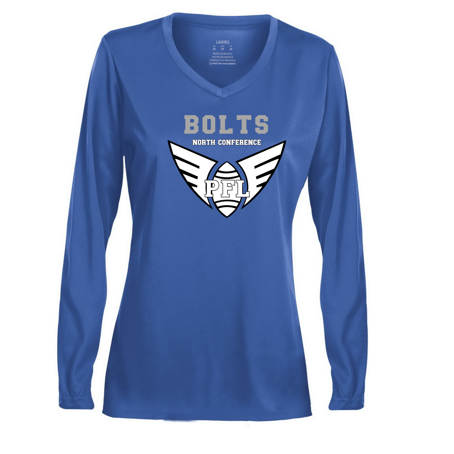 PFL Womens V Neck Team Shirt - North Conference