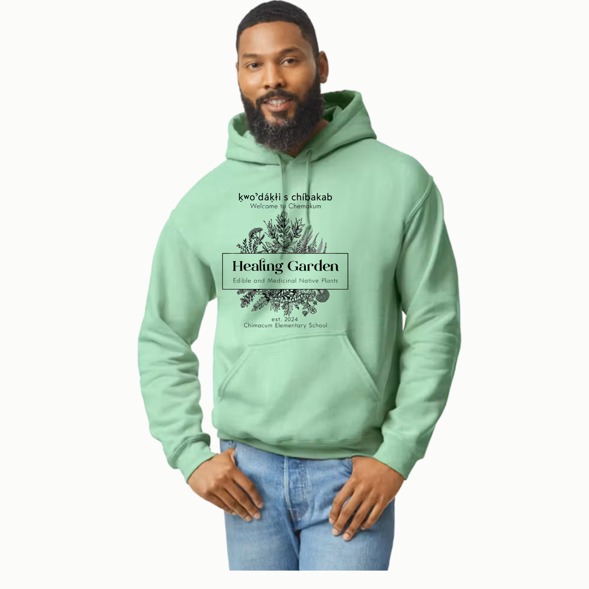 Chimacum Healing Garden  - Adult Unisex Hoodie