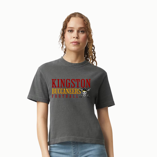 Kingston Bucs Football Women's Boxy Tee