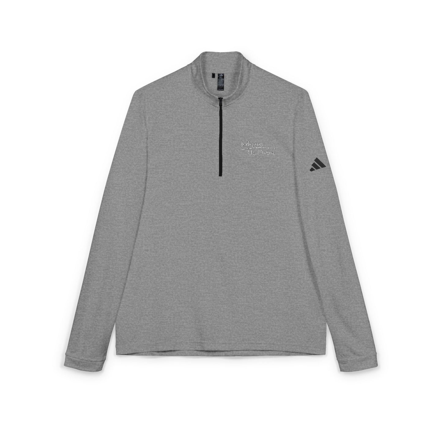 adidas® Quarter-Zip Pullover with Embroidery