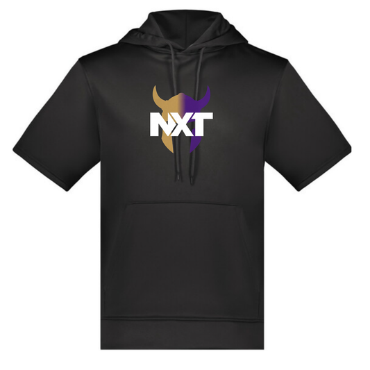 NXT Basketball - Viking Helmet - Fleece Short Sleeve Hoodie