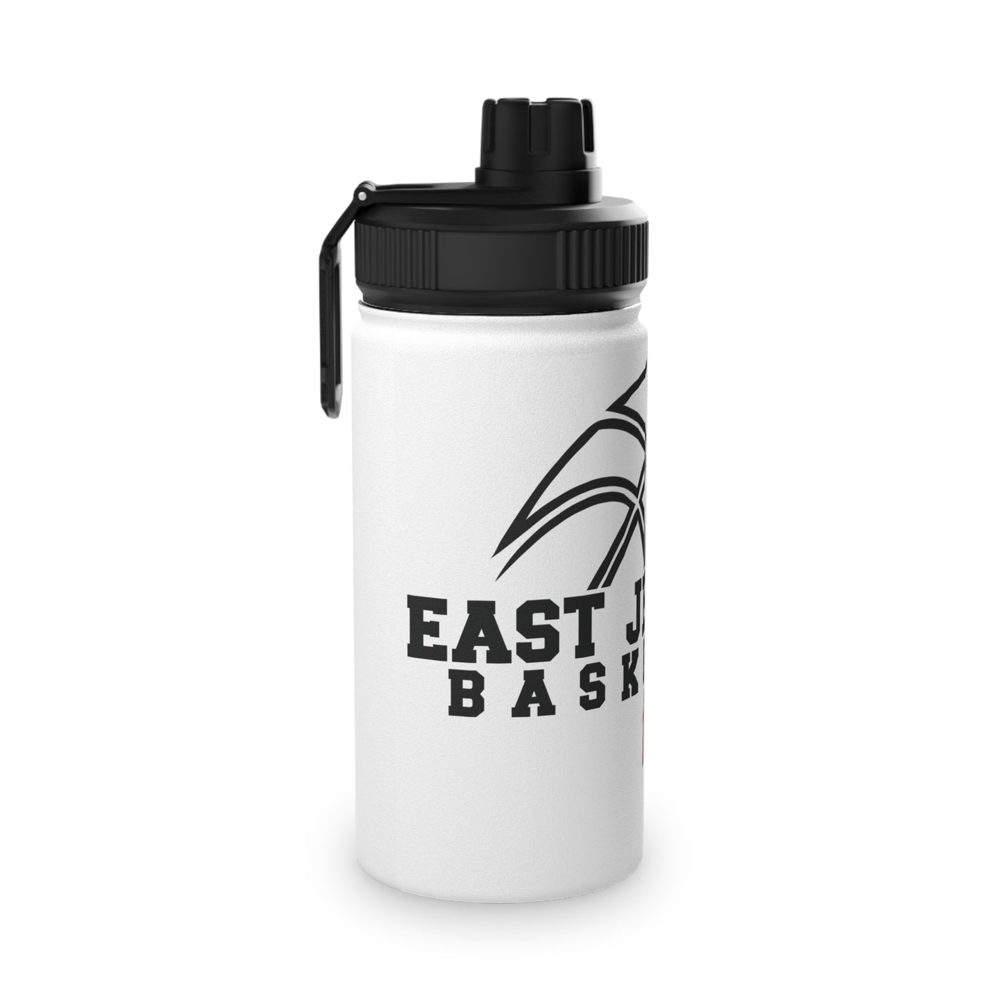 EJ Basketball Stainless Steel Water Bottle, Sports Lid