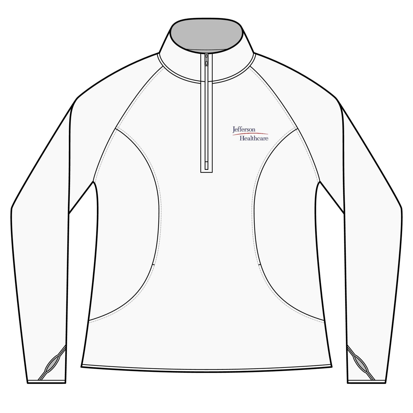 JH Ladies Sport-Wick® Stretch Quarter-Zip Pullover