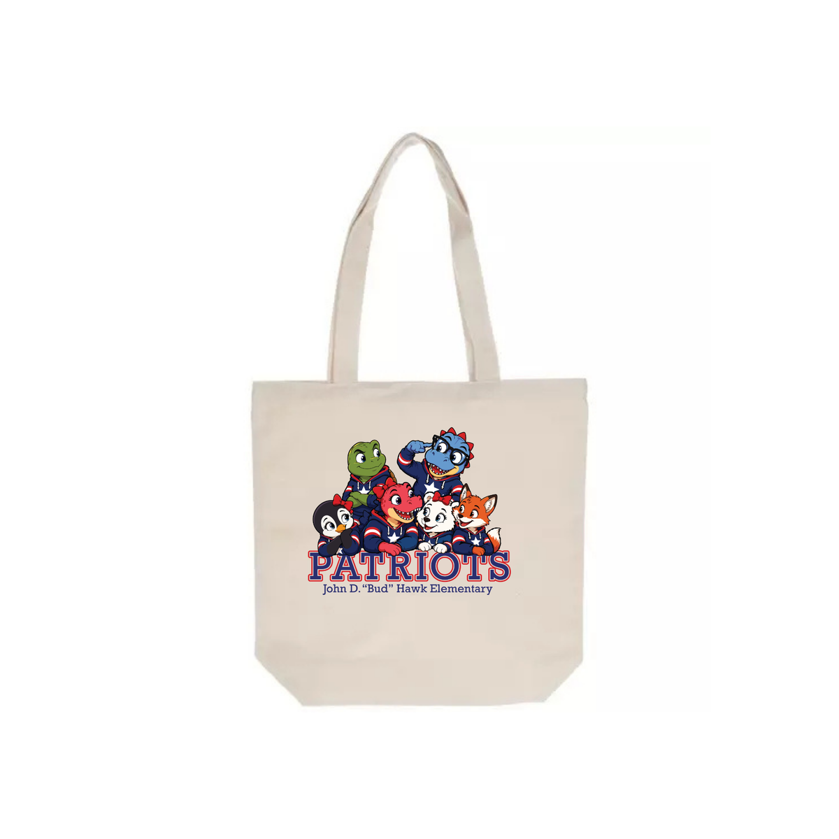 Hawk Elementary - Patriots Buddies - Canvas Bag