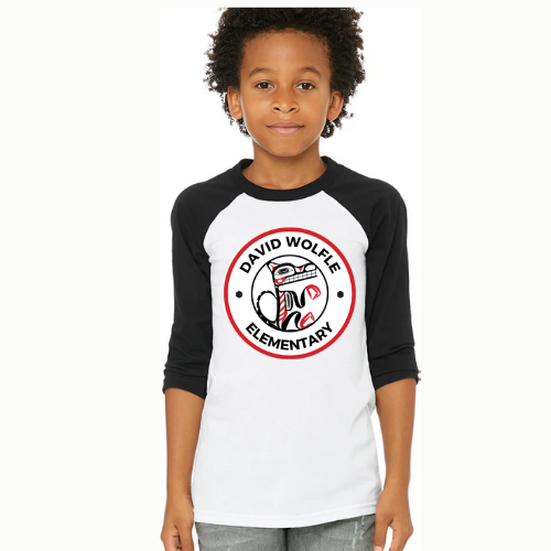 David Wolfle Logo Baseball T - Youth