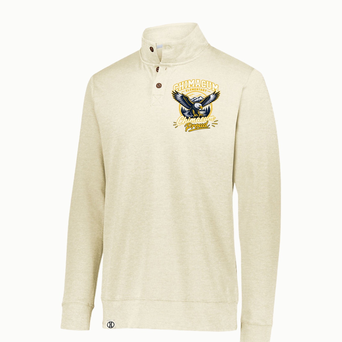 Chimacum Elementary 1/2 Button - Adult Pullover