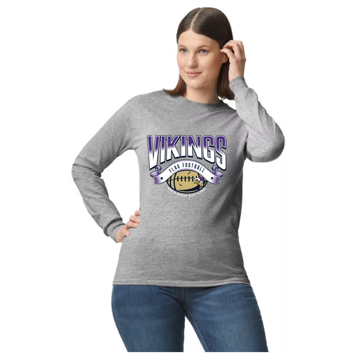 Vikings - Flag Football - Long sleeve Unisex