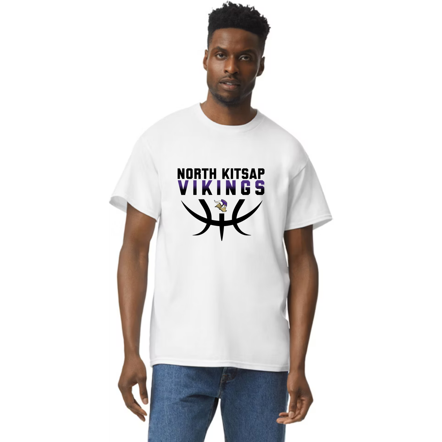 NK Basketball Black Stack T-Shirt