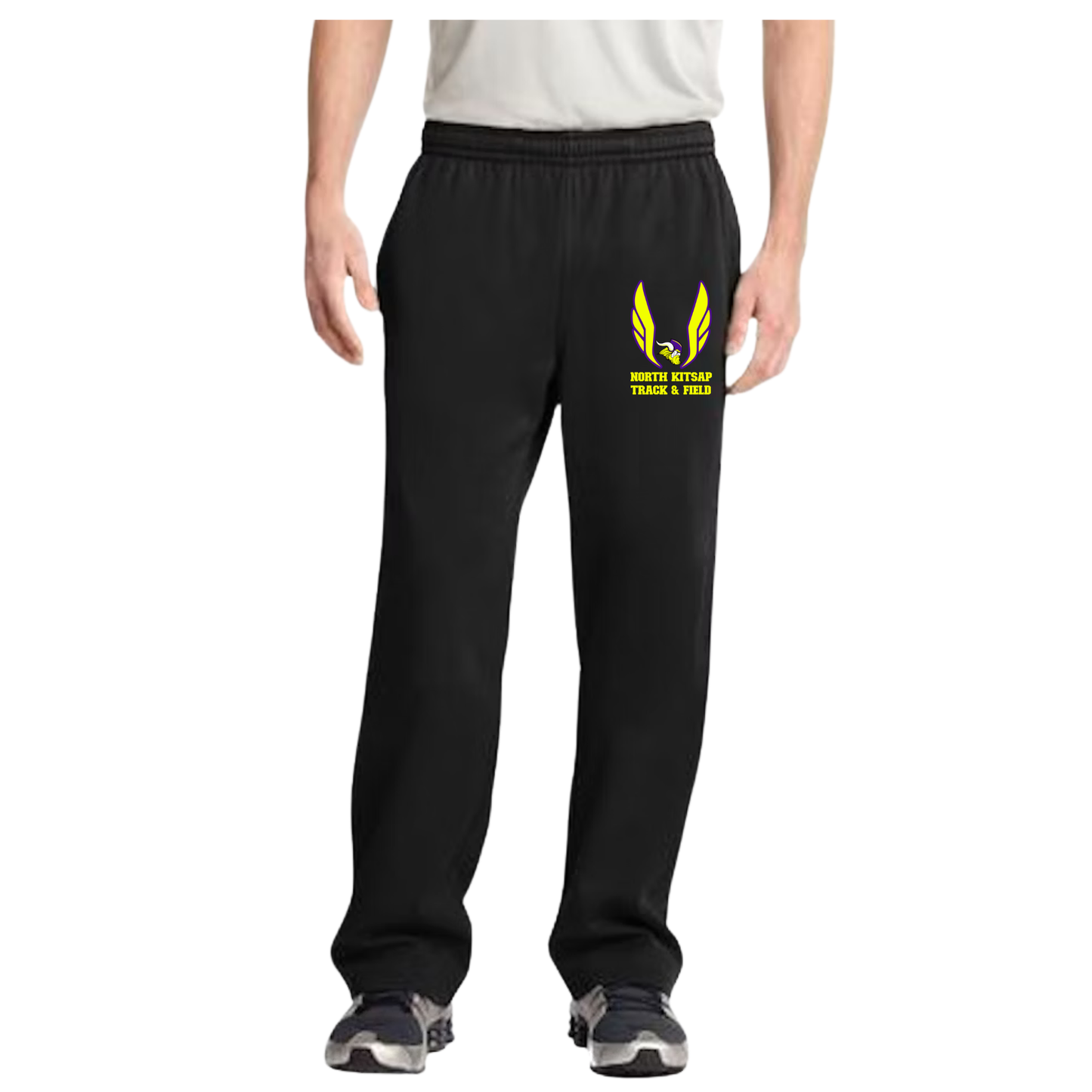 Viking T&F - Volt Logo - Sport-Wick Fleece Pant - Mens